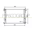 PRASCO HN200R001 - Radiateur, refroidissement du moteur