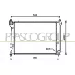 PRASCO HN200R002 - Radiateur, refroidissement du moteur