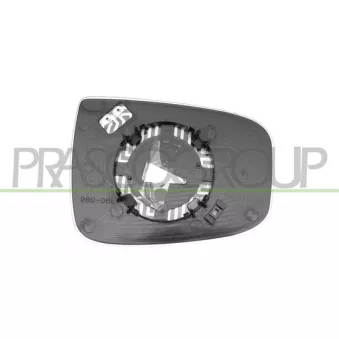 Verre de rétroviseur, rétroviseur extérieur PRASCO HN4207514