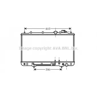 PRASCO HY2032 - Radiateur, refroidissement du moteur