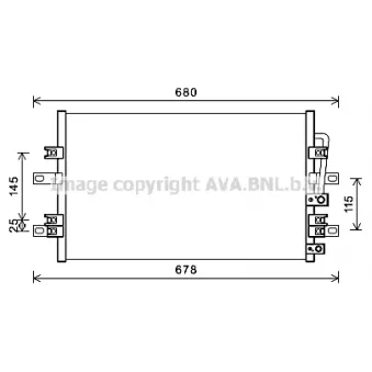 PRASCO HY5401 - Condenseur, climatisation