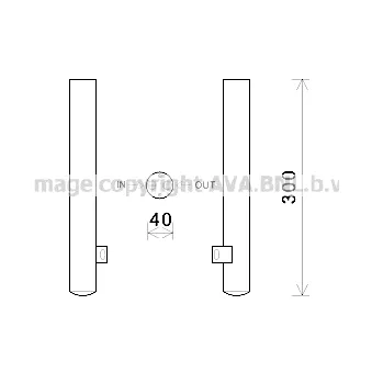 PRASCO HYD358 - Filtre déshydratant, climatisation