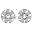 Roue du souffleur, refroidissementdu moteur PRASCO [IVB121]