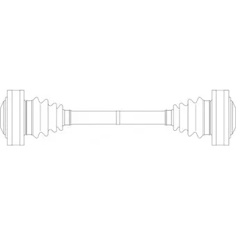 Arbre de transmission GENERAL RICAMBI BW3077
