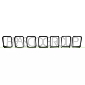 Baguette et bande protectrice, grille de radiateur PRASCO JE0342216