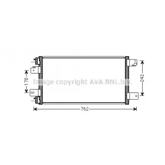 Condenseur, climatisation PRASCO [JE5074]