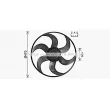 Ventilateur, refroidissement du moteur PRASCO [JE7084]