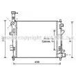 Radiateur, refroidissement du moteur PRASCO [KA2191]