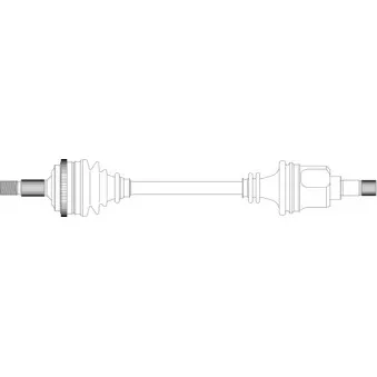 GENERAL RICAMBI CI3063 - Arbre de transmission avant gauche