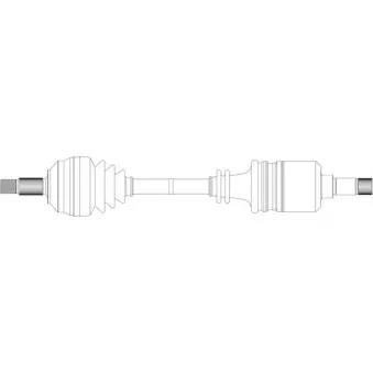 Arbre de transmission avant gauche GENERAL RICAMBI OEM 3272K7