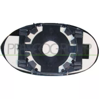 Verre de rétroviseur, rétroviseur extérieur PRASCO LA0017503