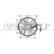 PRASCO ME025F004 - Ventilateur, refroidissement du moteur