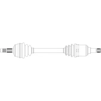 GENERAL RICAMBI FI3154 - Arbre de transmission avant gauche