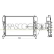 PRASCO ME039R004 - Radiateur, refroidissement du moteur