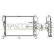 PRASCO ME039R005 - Radiateur, refroidissement du moteur