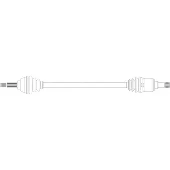 GENERAL RICAMBI FI3255 - Arbre de transmission avant droit