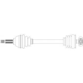 GENERAL RICAMBI FI3259 - Arbre de transmission avant gauche