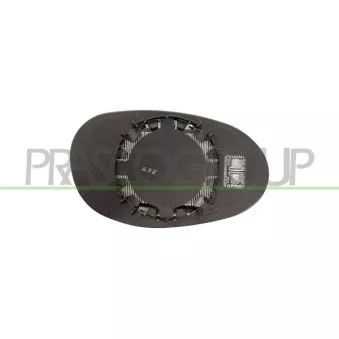 Verre de rétroviseur, rétroviseur extérieur PRASCO ME3027514