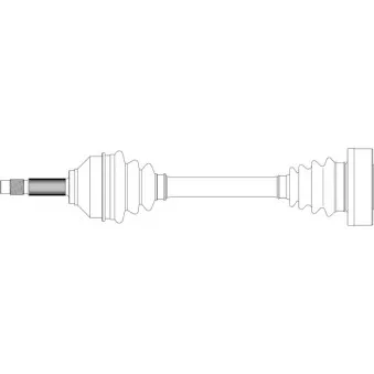 Arbre de transmission GENERAL RICAMBI FI3262