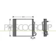 PRASCO ME302C001 - Condenseur, climatisation