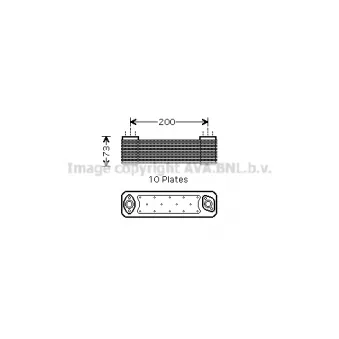 PRASCO ME3213 - Radiateur d'huile