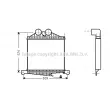 Intercooler, échangeur PRASCO [ME4218]