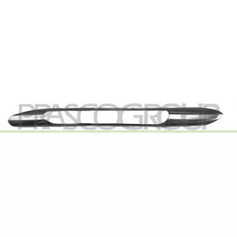 Baguette et bande protectrice, pare-chocs avant droit PRASCO ME4241247