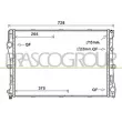 PRASCO ME442R001 - Radiateur, refroidissement du moteur