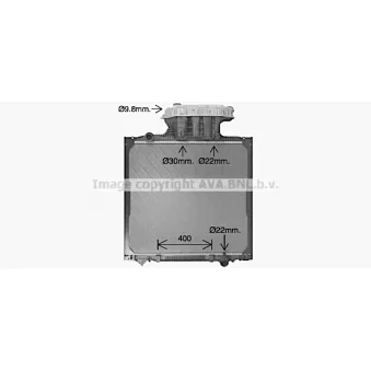PRASCO MN2157 - Radiateur, refroidissement du moteur