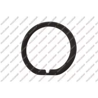 Baguette et bande protectrice, pare-chocs avant gauche PRASCO MN7041240