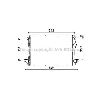 PRASCO MR2002 - Radiateur, refroidissement du moteur