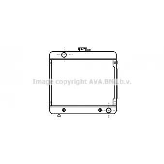 PRASCO MS2024 - Radiateur, refroidissement du moteur