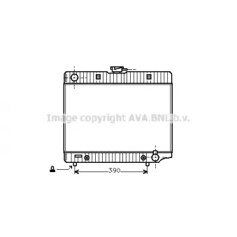 Radiateur, refroidissement du moteur PRASCO [MS2026]