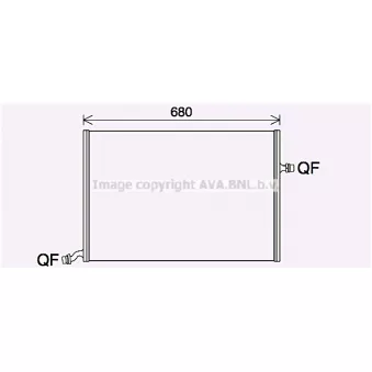 PRASCO MS2712 - Radiateur, refroidissement du moteur