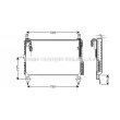 Condenseur, climatisation PRASCO [MS5242]