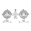 Embrayage, ventilateur de radiateur PRASCO [MSC496]
