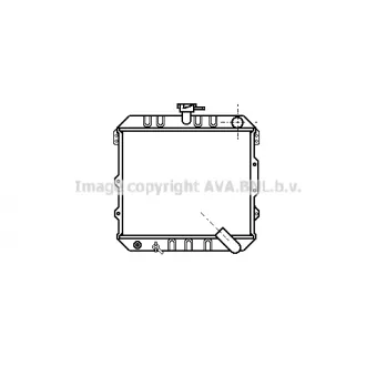 PRASCO MT2009 - Radiateur, refroidissement du moteur