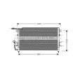 Condenseur, climatisation PRASCO [MT5096]