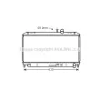 Radiateur, refroidissement du moteur PRASCO [MZ2262]