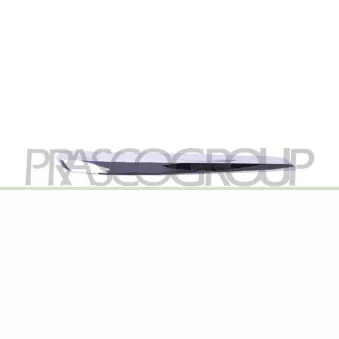 Baguette et bande protectrice, pare-chocs avant gauche PRASCO MZ6041224