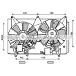 Ventilateur, refroidissement du moteur PRASCO [MZ7547]