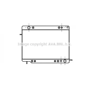 Radiateur, refroidissement du moteur PRASCO [OL2141]