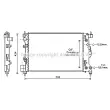 PRASCO OL2667 - Radiateur, refroidissement du moteur