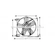 Ventilateur, refroidissement du moteur PRASCO [OL7501]