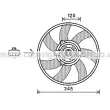 Ventilateur, refroidissement du moteur PRASCO [OL7565]