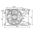 Ventilateur, refroidissement du moteur PRASCO [OL7669]