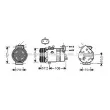 Compresseur, climatisation PRASCO [OLK483]