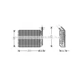 Évaporateur climatisation PRASCO [OLV097]