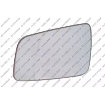 Verre de rétroviseur, rétroviseur extérieur PRASCO OP0177514