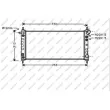 PRASCO OP028R008 - Radiateur, refroidissement du moteur